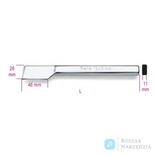 Przecinak blacharski z ostrzem bocznym 200 mm, 1343 Beta