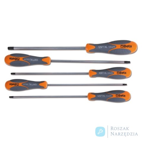 Zestaw wkrętaków TORX T15-T45, 5-cz., 1297TXL/S5 Beta