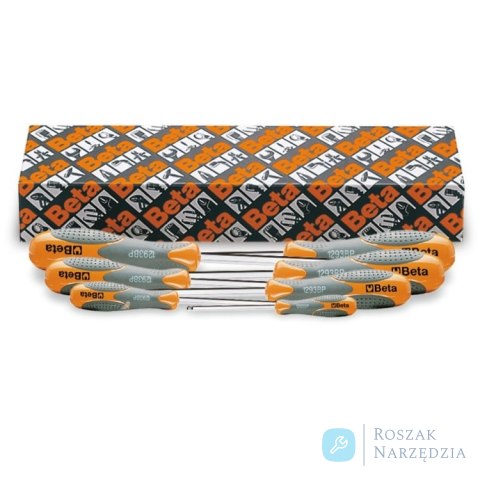 Zestaw wkrętaków imbusowych z kulką 2-8 mm, 7-cz., 1293BP/S7 Beta