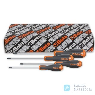 Zestaw wkrętaków krzyżowych Evox PZ0-PZ3, 4-cz., 1209E/PZ-S4 Beta