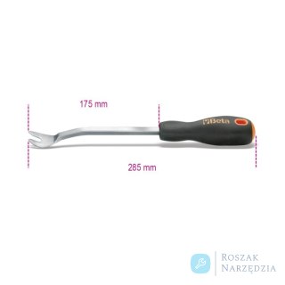 Dźwignia do podważania kołków mocujących tapicerkę 285 mm, 1479 Beta