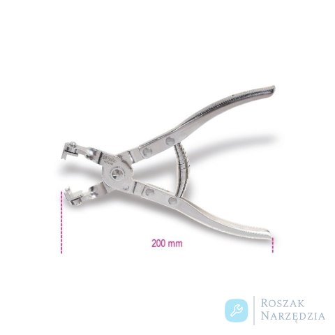 Szczypce do opasek samozaciskowych z obrotowymi szczękami 200 mm, 1472VW Beta