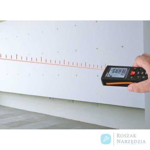 Dalmierz laserowy wielofunkcyjny 80 m, dokładność pomiaru ±1,5 mm, 1693M Beta