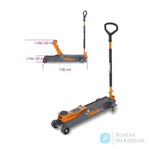Podnośnik hydrauliczny DOT 3 t, 3033/3T Beta