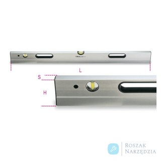Łaty niwelacyjne z aluminium 1500 mm z 2 libelkami, 1696S Beta