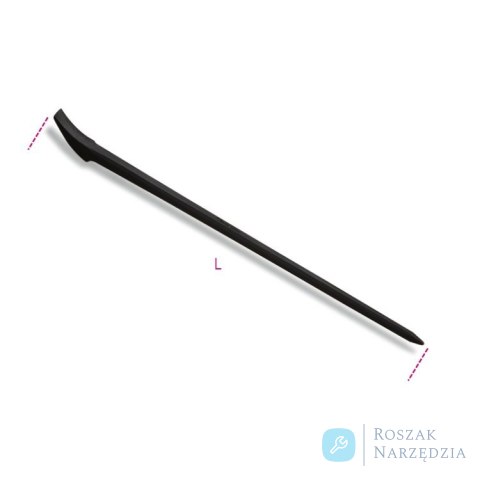 Łom dwustronny płasko-odgięty-szpiczasty 1200 mm, 1704C Beta