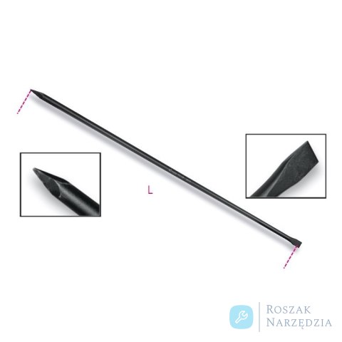 Łom dwustronny płasko-szpiczasty 1500 mm 1704A Beta