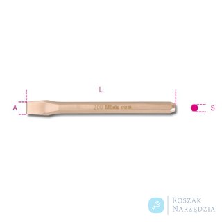 Przecinak 6-kątny nieiskrzący CU-BE 350 mm, 1701BA Beta