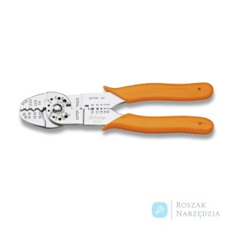 Szczypce do zaciskania nieizolowanych końcówek kablowych zamkniętych 0-8 mm², 1603A Beta