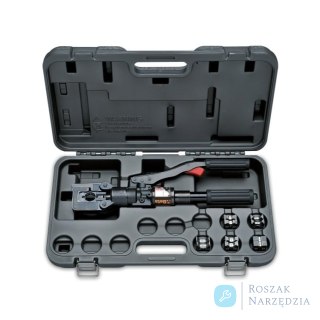 Szczypce hydrauliczne do zaciskania końcówek kablowych z z zestrawem 5 szczęk 50-240 mm², 1609C/C5 Beta