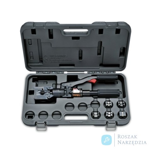 Szczypce hydrauliczne do zaciskania końcówek kablowych z z zestrawem 5 szczęk 50-240 mm², 1609C/C5 Beta