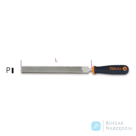 Tarnik płaski 200 mm z rękojeścią, 1719BM/RL Beta