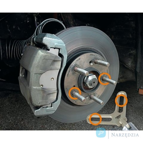 Wspornik piasty koła do użytku z podporami hydraulicznymi 3026/SA Beta