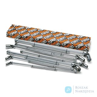 Zestaw 9 kluczy nasadowych typu T z przegubem TORX E6-E20, 952FTX/S9 Beta