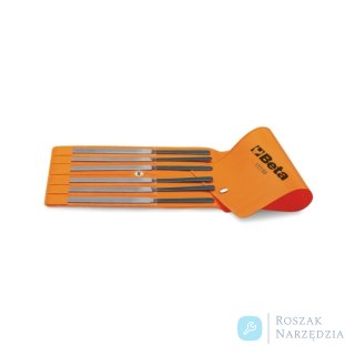 Zestaw pilników do styków przerywacza bez rękojeści w etui, 6 szt., 1721/B6 Beta