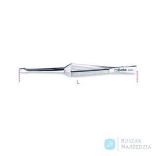 Pęseta prosta samozaciskowa 155 mm, 998 Beta