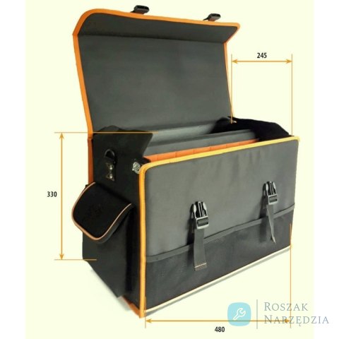 Torba narzędziowa (2112/C12) z zestawem 64 narzędzi dla elektryków (2112ET/B), 500x270x350 mm, 2112ET/B Beta