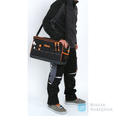 Torba narzędziowa z tkaniny 400x240x220 mm (pusta) z wodoodpornym dnem, 2111/C11 Beta Torba narzędziowa z tkaniny 400x240x220 mm (pusta) z wodoodpornym dnem, 2111/C11 Beta