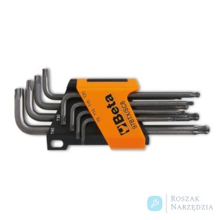 Zestaw 8 kluczy trzpieniowych z końcówką kulistą TORX T9-T40, 97BTX/SC8 Beta