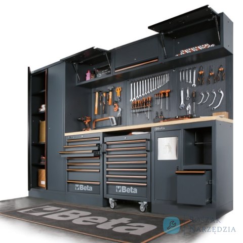 Zestaw mebli warsztatowych systemu C45PRO, 4500/C45PRO/AW Beta