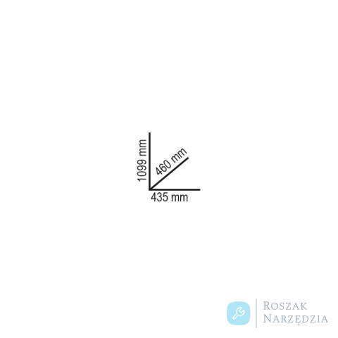 Wózek diagnostyczny wielofunkcyjny z szafką i hamulcem 435x1099x460 mm, szary, 4900/CA49G Beta