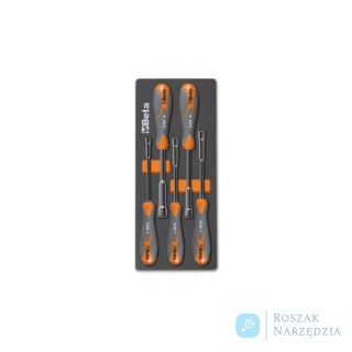 Wkład profilowany miękki z zestawem 5 kluczy nasadowych 944BX, 6-13mm, 2450/M227 Beta