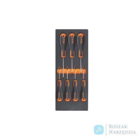 Zestaw 7 wkrętaków beta Evox TORX w miękkim wkładzie profilowanym, 2450/M217