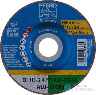 Tarcza do ciecia C30PPS odsadzona 115x2,4mm PFERD