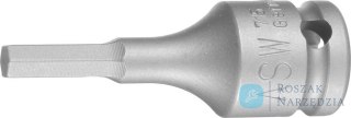 Udarowa nasadka wkretakowa 3/8" do śrub z lbem z gniazdem 6-kat.5mm ASW