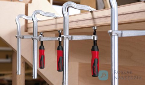 Scisk śrub,stalowy OMEGA 250x120mm BESSEY
