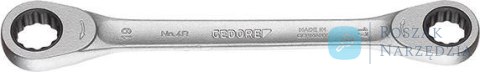 Podwojny klucz oczk. z grzechotka pierscien. 10x11mm GEDORE Podwojny klucz oczk. z grzechotka pierscien. 10x11mm GEDORE