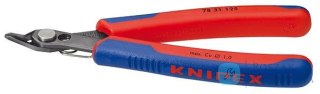 Szczypce tn膮ce boczne, 125mm, dla elektronik贸w, 78 31 125, KNIPEX