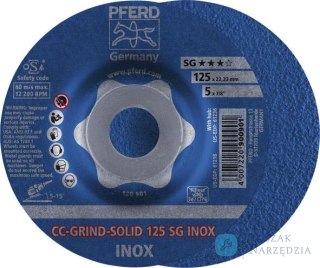 Sciernica tarcz.CC-GRIND Solid INOX 125mm PFERD