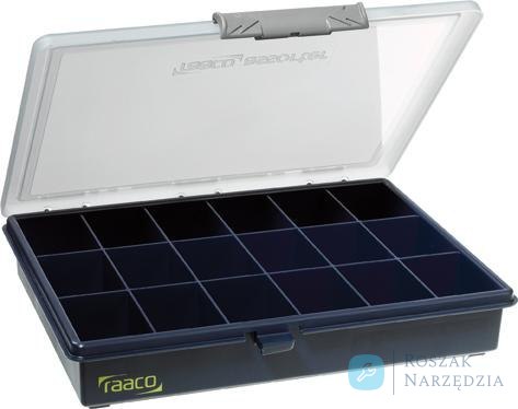 Walizka na drobne elem. z tworz.sztuczn. Assorter5-9 niebieski raaco