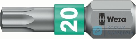 Bit BiTorsion 1/4" DIN3126C6,3,d.śrub z gniazdem Torx 20x25mm Wera