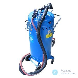PIASKARKA SYFONOWA BEZPYŁOWA 105L Z ODKURZACZEM 1200w