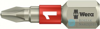 Bit nierdzewny 1/4" DIN3126C6,3 PH1x25mm Wera