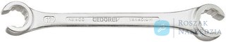 Podwójny klucz oczkowy otwarty 19x22mm, odgięty 15° GEDORE