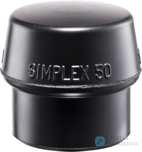 Obuch do mlotka z miekkimbijakiem SIMPLEX, gumowy 80mm HALDER