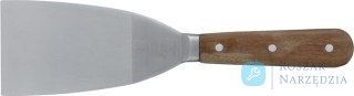 Szpachla malarska VA z rękojeścią z drewna różanego, 100mm HAROMAC