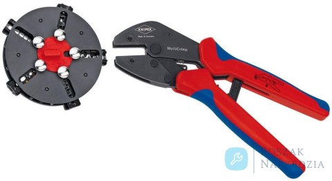 Szczypce do zagniatania tulejek, 250mm, MULTICRIMP 5, 97 33 02, KNIPEX