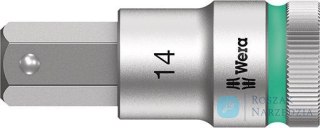 Nasadka wktetakowa 1/2" d.śrub z gniaz.6-kat. z funkcja przytrzym, 14x60mm Wera