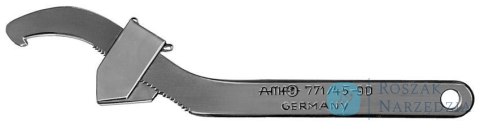 Klucz hakowy z noskiem nastawny 20-42mm AMF
