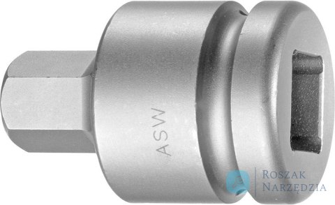 Udarowa nasadka wkretakowa 3/4" do śrub z lbem z gniazdem 6-kat.17mm ASW
