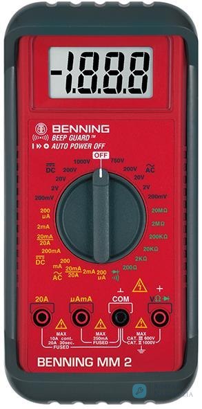 Uniwersalny miernik cyfrowy MM 2 BENNING