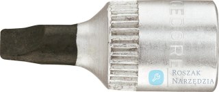 Nasadka wkrętakowa 1/4″ do śrub z rowkiem, 6,5x1,2mm GEDORE