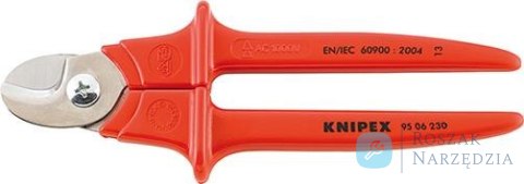Nożyce do cięcia kabli,  VDE , 230mm, 95 06 230, KNIPEX Nożyce do cięcia kabli,  VDE , 230mm, 95 06 230, KNIPEX
