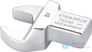 Klucz płaski wtykowy 19mm 14x18mm STAHLWILLE