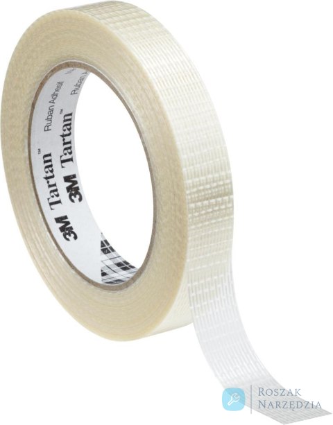 Taśma klejąca z włókna 8954 TARTAN 50mmx50m, przezroczysta 3M