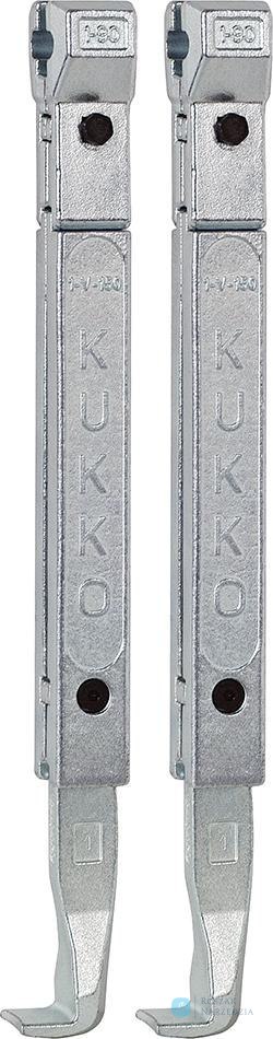 Para ramion zamiennych do ściągaczy uniwersalnych, rozmiar 2-300 KUKKO